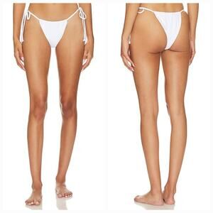 Superdown Anneke Bikini Bottom in White